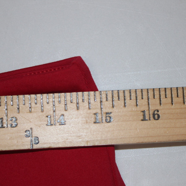 Brooke Taylors Yoga AW Pant NEW $76 Sz L x 29 Red White Pull On Nylon Spandex