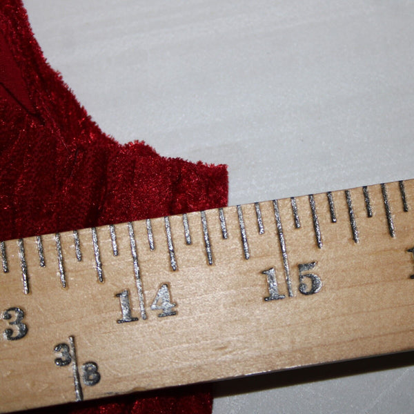 Komarov Sz S Red Black Lace Trim Corset Laced 100% Polyester 3 Piece Skirt Suit