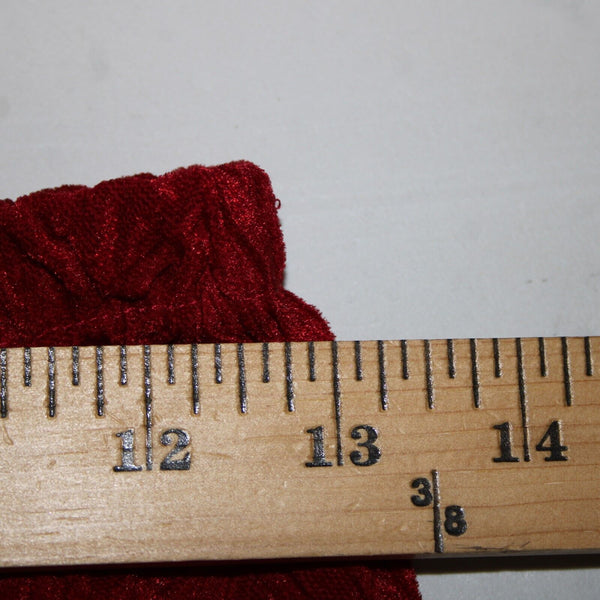 Komarov Sz S Red Black Lace Trim Corset Laced 100% Polyester 3 Piece Skirt Suit