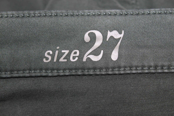 J Crew Toothpick NEW $98 Sz 27 X 28 Moss Green Ankle Cotton Blend Pant
