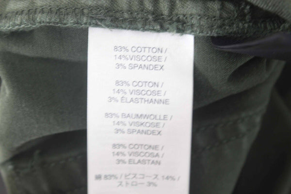 J Crew Toothpick NEW $98 Sz 27 X 28 Moss Green Ankle Cotton Blend Pant