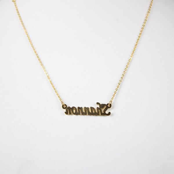 SHANNON NEW Goldtone Rhinestone Accent 14.5" w 4.5" Multi Ring Ext Necklace