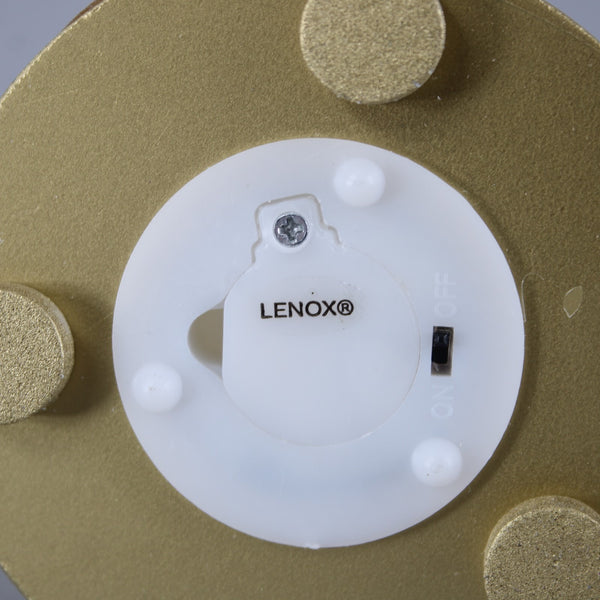 Lenox Angel Figurine Radiant Light Gold Clear  Lights Up 8.5" Angel Figurine