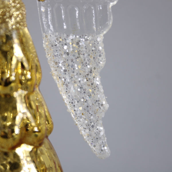 Lenox Angel Figurine Radiant Light Gold Clear  Lights Up 8.5" Angel Figurine