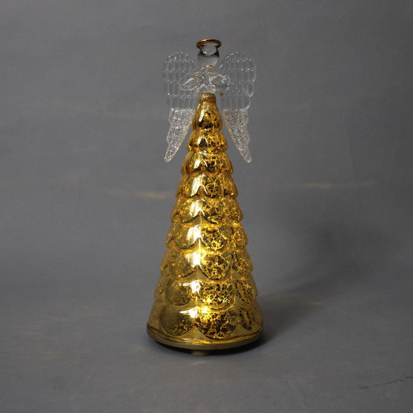 Lenox Angel Figurine Radiant Light Gold Clear  Lights Up 8.5" Angel Figurine