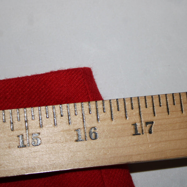 J Crew NEW $130 No 2 Pencil Sz 8 Red Lined Hook Eye Wool Polyester Skirt