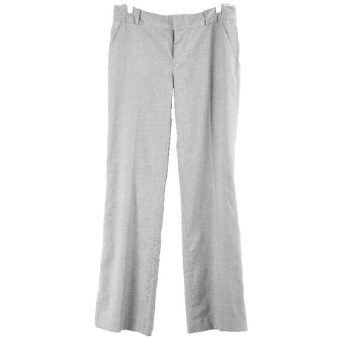 Banana Republic Sz 6 x 33 Gray Martin Fit Poly Rayon Spandex Trouser Pant