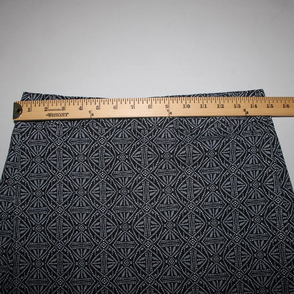 Rip Skirt NEW Black Pearl Batik Sz S Black White Hook Latch Closure Poly Skirt