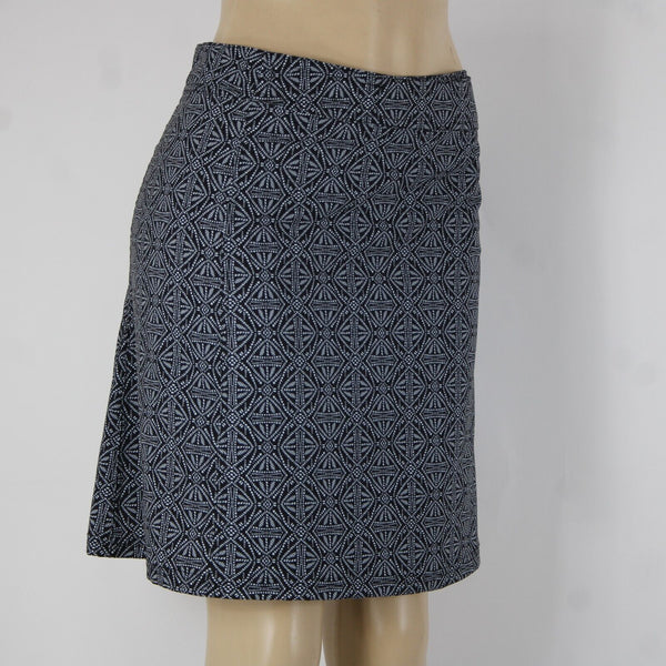 Rip Skirt NEW Black Pearl Batik Sz S Black White Hook Latch Closure Poly Skirt