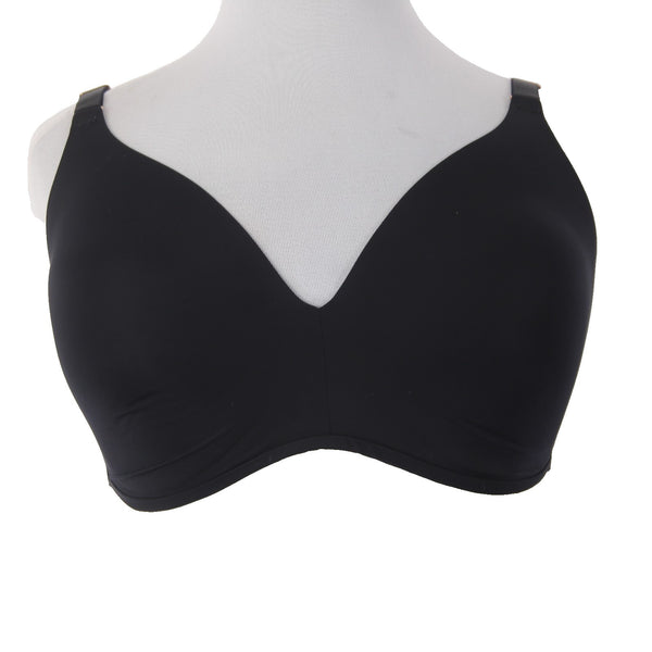 Soma Bra Vanishing 360 Sz 38G Black Wireless Slightly Padded Nylon Spandex Bra