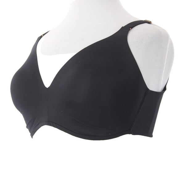Soma Bra Vanishing 360 Sz 38G Black Wireless Slightly Padded Nylon Spandex Bra