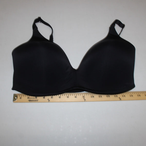 Soma Bra Vanishing 360 Sz 38G Black Wireless Slightly Padded Nylon Spandex Bra