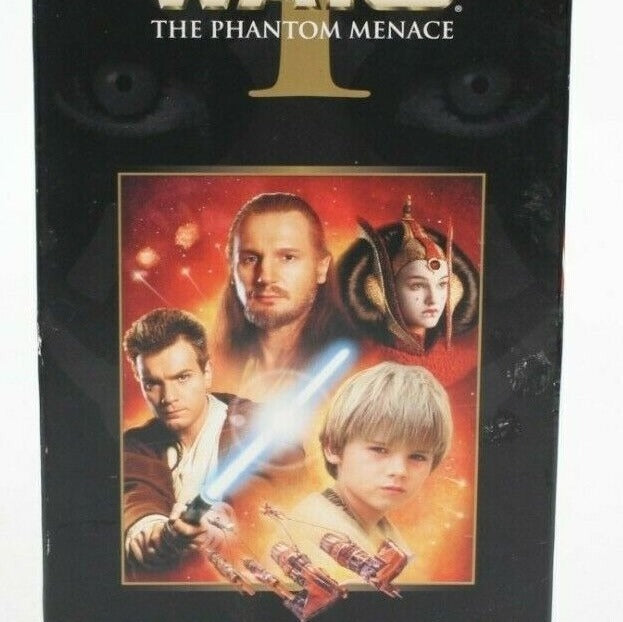 Star Wars 1 The Phantom Menace VHS PG  Collectible
