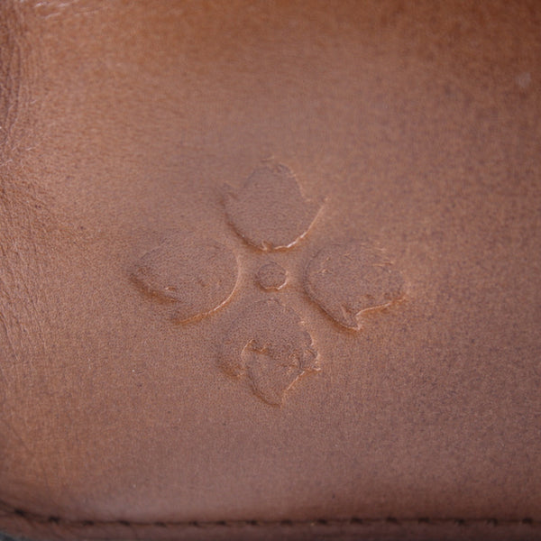 Patricia Nash Purse 10 x 8 x  3 Brown World Map Inner Pockets Leather Purse