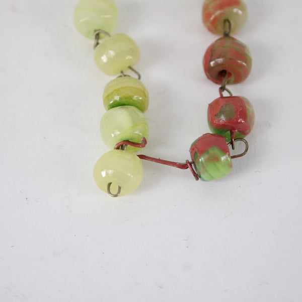 Green Opal Necklace Green Opal Carved Inca Sun God 25" Necklace