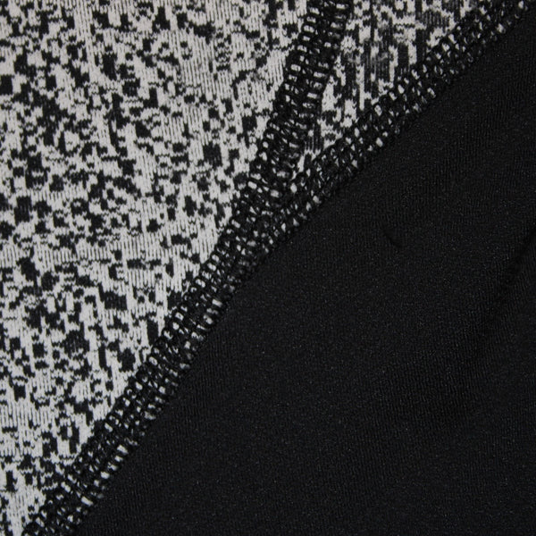 Lululemon AW Capri Pant Sz 10 x 23 Gray Black Pockets Nylon Lycra AW Capri Pant