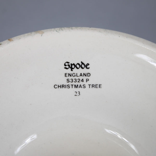 Spode Candle Stick Holder Christmas Tree Porcelain 5.5" Candle Stick Holder