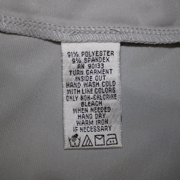 Bob Mackie Sz S Gray Collared Long Sleeve Draped Polyester Spandex Jacket Wrap