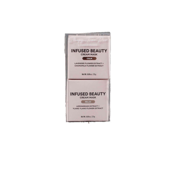 ULTA BEAUTY Infused Beauty 0.88 oz ea Duo Calm Relax Cream Mask