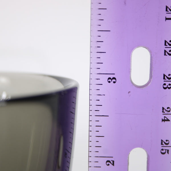 Orrenfors Sweden Bowl Pastillo Gray High Quality Crystal 3" Crystal Bowl