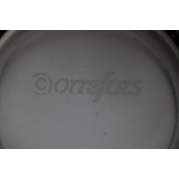 Orrenfors Sweden Bowl Pastillo Gray High Quality Crystal 3" Crystal Bowl