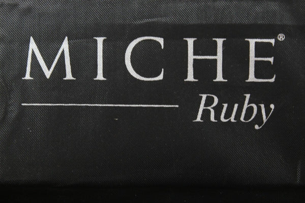 Miche Ruby 8" x 15" x 4" Magenta Silver Vegan Leather Purse Cover