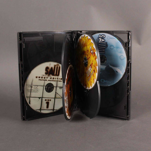 Trilogy Saw Uncut Edition Unrated DVD Movie