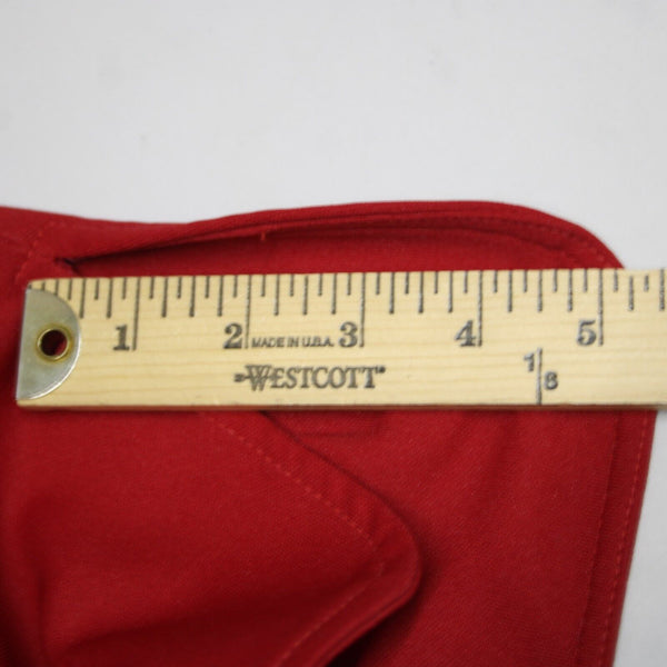Givenchy Sport Vintage Sz 8 Red Collared Button Down Leisure Jacket