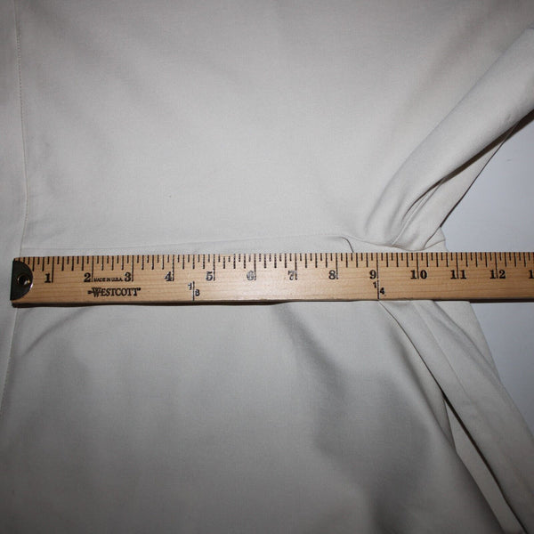 Ann Taylor NEW $79 Chelsea Sz 10 x 27 Beige Tan High Rise Skinny Crp Cotton Pant