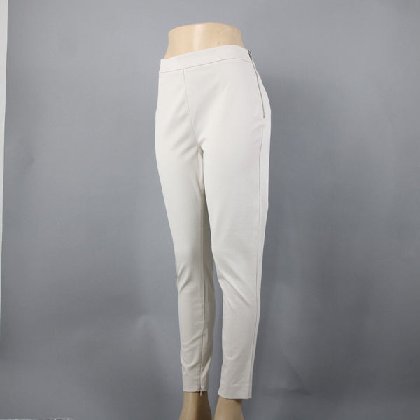 Ann Taylor NEW $79 Chelsea Sz 10 x 27 Beige Tan High Rise Skinny Crp Cotton Pant