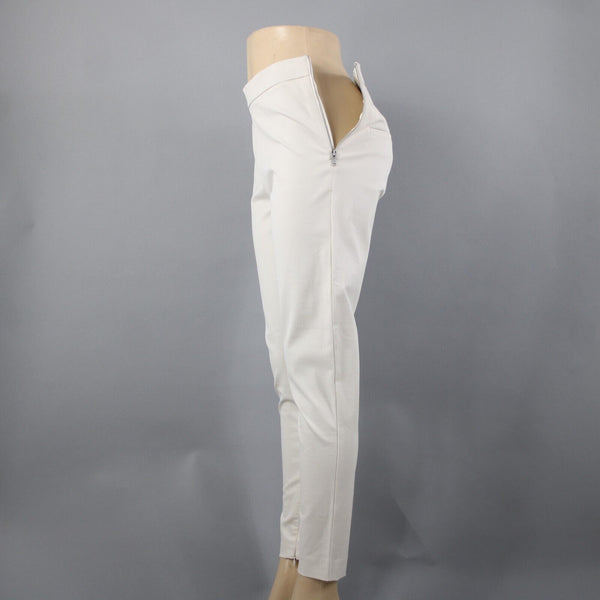 Ann Taylor NEW $79 Chelsea Sz 10 x 27 Beige Tan High Rise Skinny Crp Cotton Pant