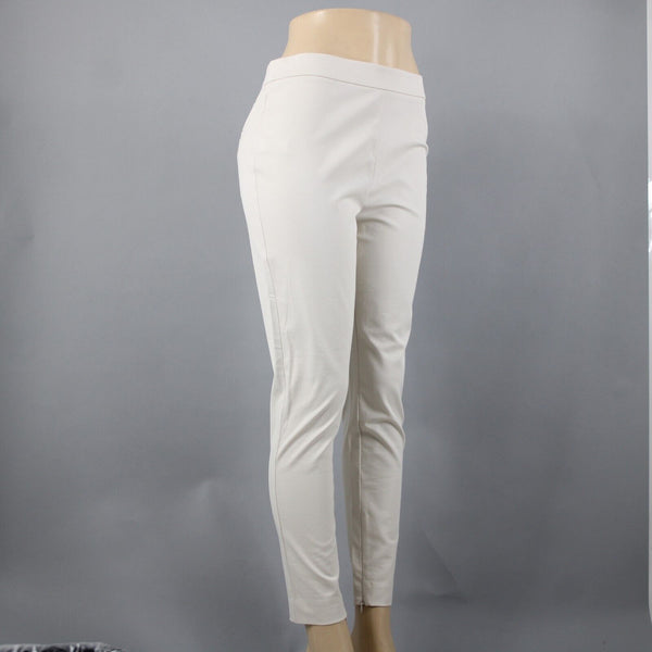 Ann Taylor NEW $79 Chelsea Sz 10 x 27 Beige Tan High Rise Skinny Crp Cotton Pant