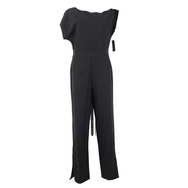 Rachel Roy Jumpsuit NEW $159 Sz 10 Black Polyester Elastane Jumpsuit