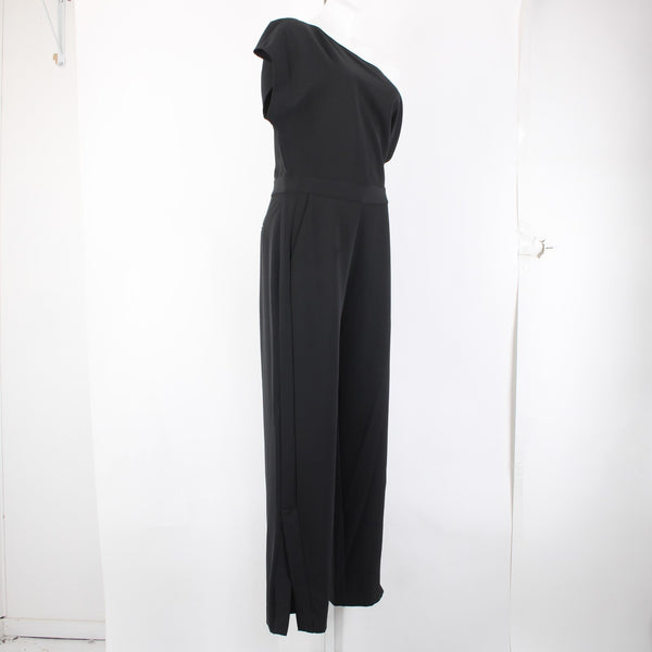 Rachel Roy Jumpsuit NEW $159 Sz 10 Black Polyester Elastane Jumpsuit