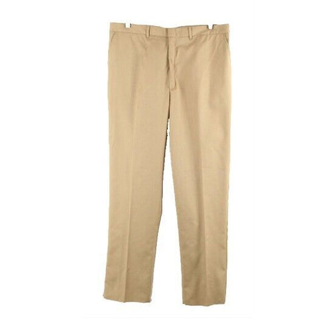 Edwards NEW Sz 42 x 35 Tan Poly Cotton Woven Raw Hem Trouser Work Pant