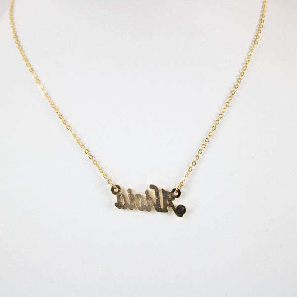 ALICIA NEW Goldtone Rhinestone Accent 14.5" w 4.5" Multi Ring Ext Necklace