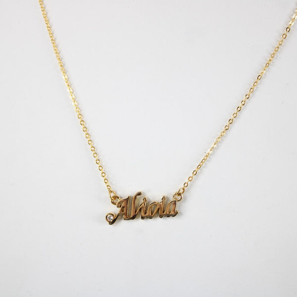 ALICIA NEW Goldtone Rhinestone Accent 14.5" w 4.5" Multi Ring Ext Necklace