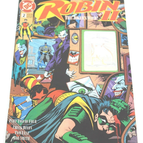 DC 1991 Robin 11 The Joker's Wild Vol. 2 Part Two Of Four Comic Book