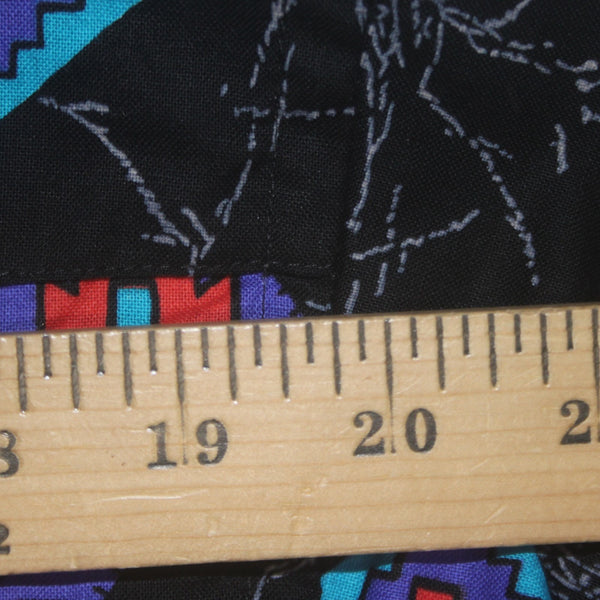 Wrangler Shirt NEW Sz XL Black Multi Colored Cowbody Cut Reg Fit 100% Cotton