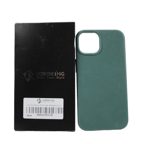 Cord King MIdnight Green Iphone 13 6.1 In Screen Phone Case