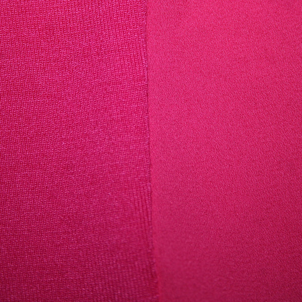 Chicos NEW $55 Summer Berry Sz 00P Pink Knit Woven Tunic Rayon Spandex Top