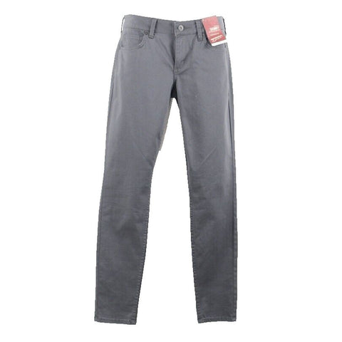 Arizona NEW $40 Skinny Leg Sz 5 x 29 Gray Cotton Blend 5 Pocket Pant