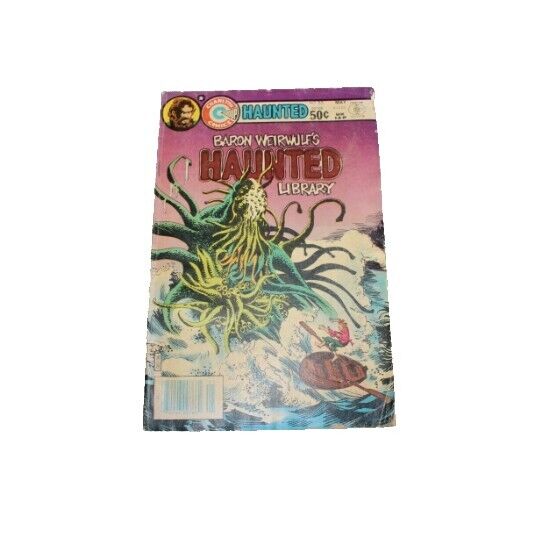 Charlton Comic Baron Weirwulf's Haunted Library Vol.11 No.55 May 1981 Comic Book