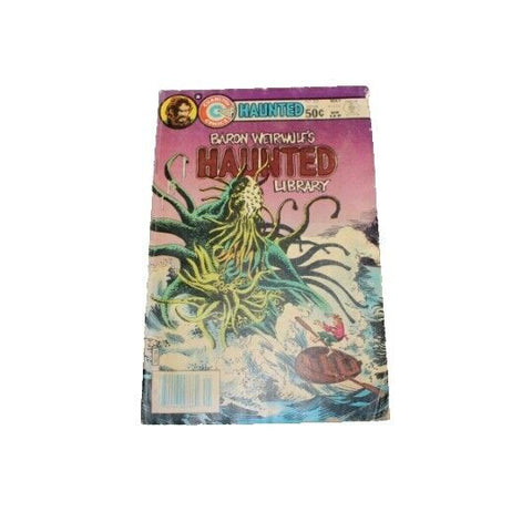 Charlton Comic Baron Weirwulf's Haunted Library Vol.11 No.55 May 1981 Comic Book