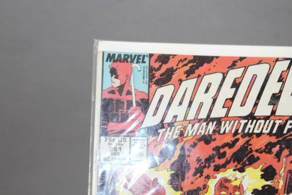 Marvel 1988 Daredevil No.261 December Comic Book 802B