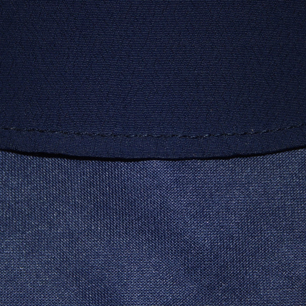 Lulus Dress Sz S Navy Blue Halter Lined Eyelets Embroidered 100% Polyester Dress