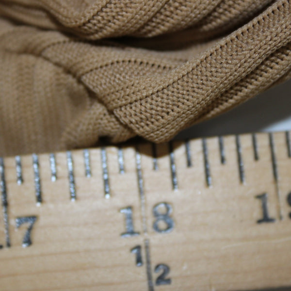 Catalina Sportswear Vintage Top Sz 15/16 Tan Brown Ribbed Vintage Top