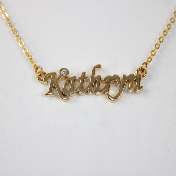 KATHRYN NEW Goldtone Rhinestone Accent 14.5" w 4.5" Multi Ring Ext Necklace