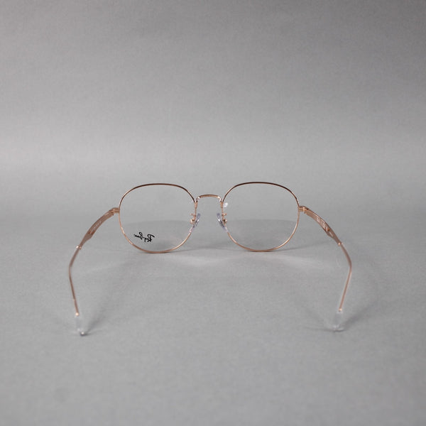 Ray Ban Frames RB 6517D 3094 55 19 145 Goldtone W/ Case Frames