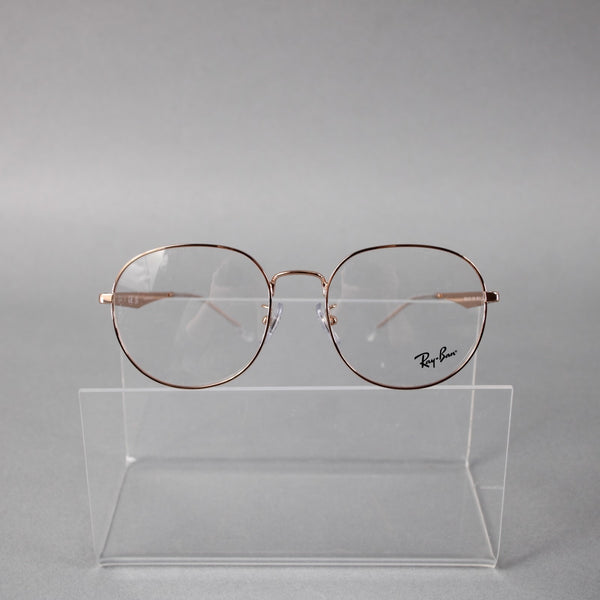 Ray Ban Frames RB 6517D 3094 55 19 145 Goldtone W/ Case Frames